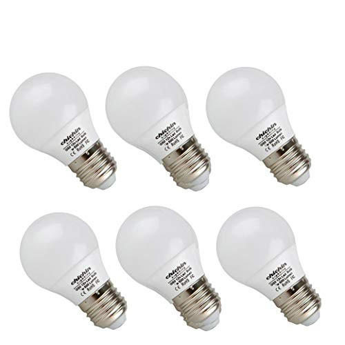 ChiChinLighting 12volt LED Light Bulbs Standard E26 Base Low Voltage for 12v AC DC Systems RV, Trailers, Off Grid, Cabin Solar Systems - Warm White 3000k Color (6 Pack)