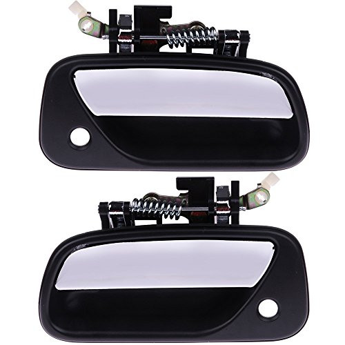 ECCPP Door Handles Exterior Outside Outer Front Driver Passenger Side for 1993-1998 Toyota Toyota T100(2pcs)