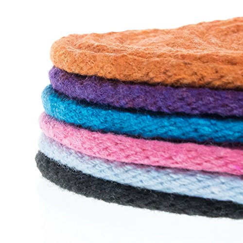 Paracord Planet Solid Braid Poly Cotton Rope  1/2, 3/8, 1/4, 3/16, and 1/8 inch Sizes  Sash Cord Available in Various Colors