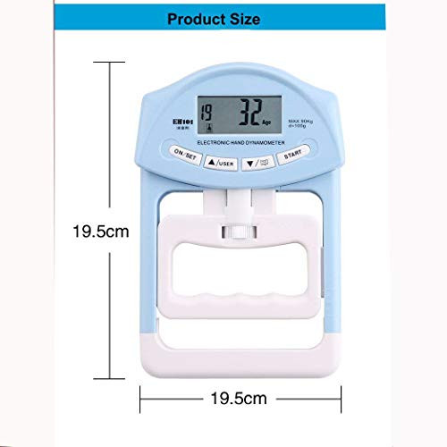Sutekus Genuine Produc Digital Hand Dynamomete -Grip Strength Measurement (Blue)