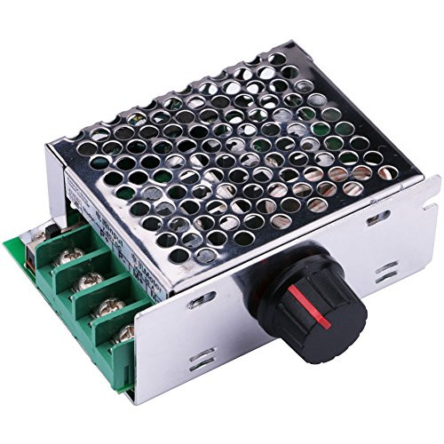 Yeeco DC Speed Controller 7-80V 12V 24V 60V 72V 30A Electronic PWM Motor Governor Controller Control Driver Module Board Voltage Regulator Dimmer with Start/Stop Switch Adjustment