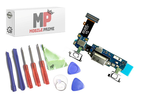 Samsung Galaxy S5 G900V Charging Charge Port Flex Cable Prime Repair Kit with Certified Repair Tools- MOBILEPRIME Samsung Galaxy S5 G900V Charging Charge Port Flex Cable Prime Repair Kit with Certified Repair Tools- MOBILEPRIME