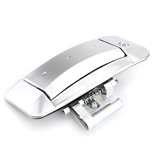 Ezzy Auto Front Left Outside Exterior Outer Silver Door Handle fit for Nissan 350Z 2003 2004 2005 2006 2007 2008 2009