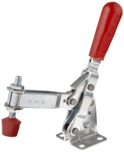 DE STA CO 210-U Vertical Hold Down Action Clamp with U-Shaped Bar and Flanged Base