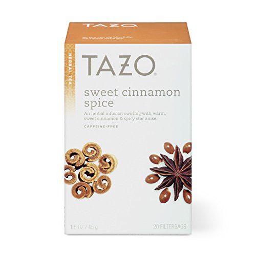 Tazo Sweet Cinnamon Spice Herbal Tea, 20 Count Tazo Sweet Cinnamon Spice Herbal Tea, 20 Count