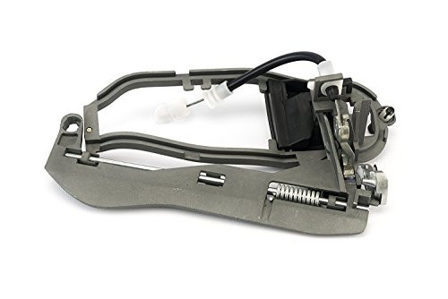 AA Ignition Front Driver Side Door Handle, Left Side Replaces 51218243615 - Fits BMW X5 2000, 2001, 2002, 2003, 2004, 2005, 2006 - Exterior Door Handle Carrier Assembly Replacement