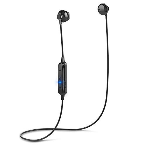 Wireless Headphones,V4.1 Bluetooth Magnetic Earbuds Stereo CVC 6.0 Noise Canceling Sport Earphones for Running Gym Sweatproof Headset w/Mic for in-Ear Neckband Earphones (Black) Wireless Headphones,V4.1 Bluetooth Magnetic Earbuds Stereo CVC 6.0 Noise Canceling Sport Earphones for Running Gym Sweatproof Headset w/Mic for in-Ear Neckband Earphones (Black)