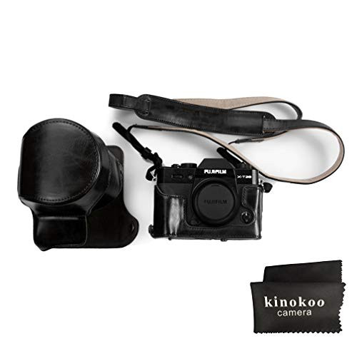 kinokoo Fujifilm PU Leather Camera Case,Fullbody Case Cover for Fujifilm XT30 XT20 XT10 with 16-50mm and 18-55mm Lens-Black kinokoo Fujifilm PU Leather Camera Case,Fullbody Case Cover for Fujifilm XT30 XT20 XT10 with 16-50mm and 18-55mm Lens-Black