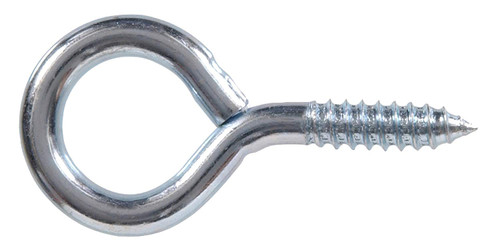 The Hillman Group 320093 .080 x 5/8' Zinc-Plated Small Screw Eye 100-Pack