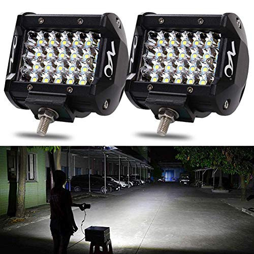 NAO 2PCS 4'' 144W LED Pods LED Light Bar Work Light Spot Beam Driving Lights Quad Row Off road Fog Lamps for Truck Jeep ATV UTV SUV Boat Marine,12-month Warranty NAO 2PCS 4'' 144W LED Pods LED Light Bar Work Light Spot Beam Driving Lights Quad Row Off road Fog Lamps for Truck Jeep ATV UTV SUV Boat Marine,12-month Warranty