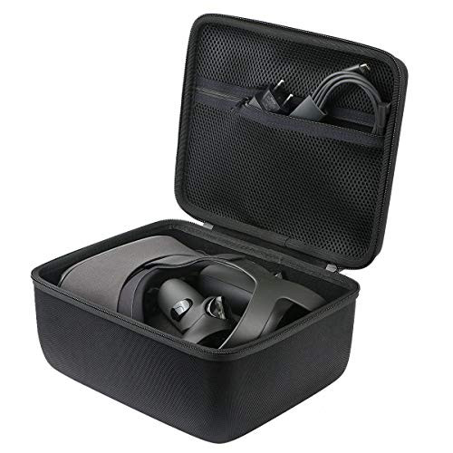 Khanka Hard Travel Case Replacement for Oculus Quest All-in-one VR Gaming Headset Khanka Hard Travel Case Replacement for Oculus Quest All-in-one VR Gaming Headset