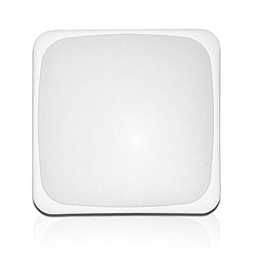 AFSEMOS 5000K LED Ceiling Light Flush Mount 24W 9.44 inch Square LED Ceiling Lamp for Hallway,Bedroom,Kitchen Waterproof IP44,2050LM,180W Equivalent (Daylight White)