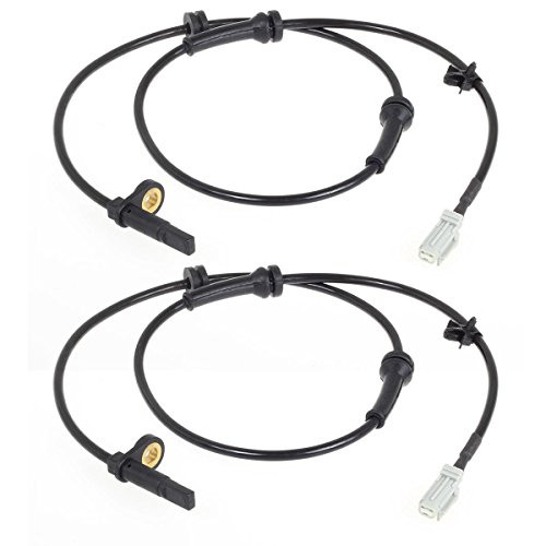 AUTEX 2PCS ABS Wheel Speed Sensor Front Left & Right ALS784 compatible with Infiniti FX35 2003-2008 3.5L/replacement for Infiniti FX45 2003-2008 4.5L