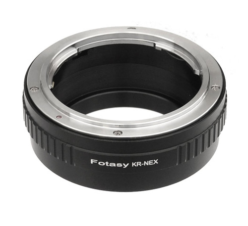 Fotasy Konica Hexanon AR lens to Sony E-Mount NEX Camera NEX-5R NEX-5T NEX-6 NEX-7 a6500 a6300 a6000 a5100 a5000 a3500 a3000 NEX-VG30 NEX-VG900 NEX-FS100 NEX-FS700 NEX-EA50 PXW-FS7 Adapter