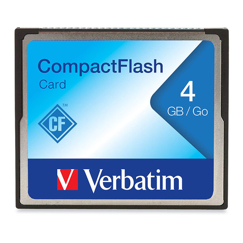 Verbatim 4GB CompactFlash Memory Card 95188