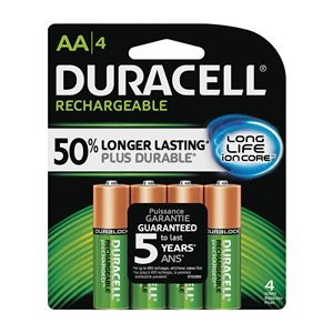 Precharged Recharg. Battery, AA, NiMh, PK4