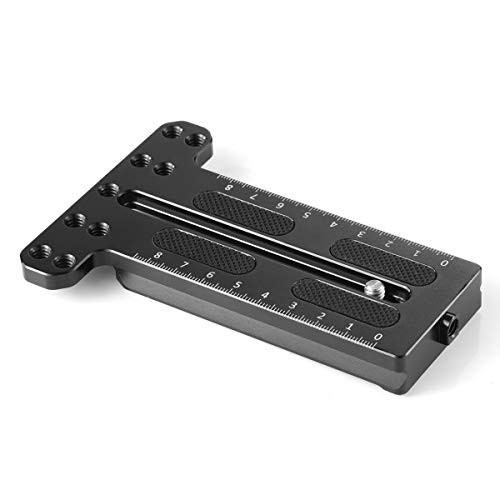 SMALLRIG Counterweight Mounting Plate (for Manfrotto 501PL), for Zhiyun Weebill Lab and Crane2 2277