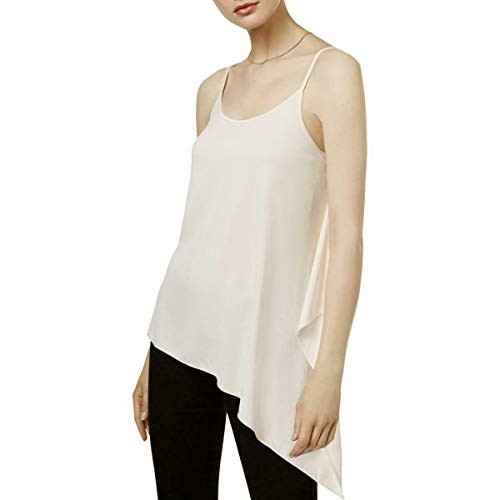 Bar III Womens Modal Asymmetric Tank Top Pink XL