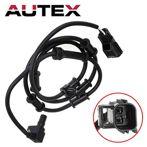 AUTEX 1pc ABS Wheel Speed Sensor Front Left or Right ALS102 5S7013 970-088 ABS213 SC502 SU8505 compatible with Dodge Ram 2500 & 3500 2003 2004 2005/Dodge Ram 2500 & 3500 03 04 05 (Only fit 4WD)