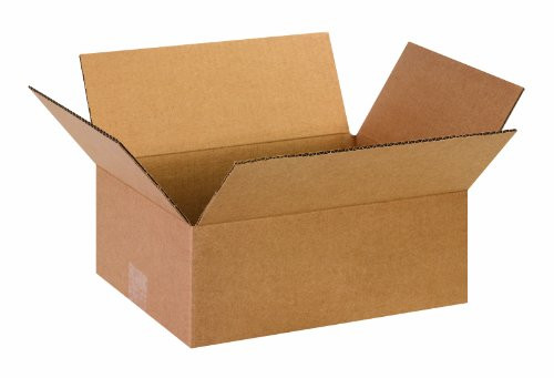 Aviditi 13105 Corrugated Box, 13" Length x 10" Width x 5" Height, Kraft (Bundle of 25)