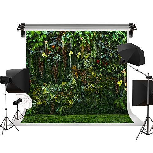 Kate 7x5ft/2.2x1.5m(W:2.2m H:1.5m) Spring Backdrop Natural Green Lawn Party Photography Backdrop Plant Background Wedding Backdrop Props