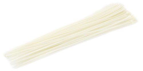 Uxcell Nylon Self Locking Cable Zip Ties Fastener, 3mm x 300mm, 100Pcs, Beige
