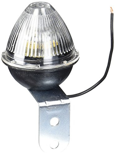 Grote 45021-5 Clear Beehive Light with Fixed Angle Mounting Bracket