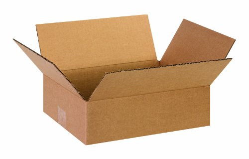 Aviditi 13104 Corrugated Box, 13" Length x 10" Width x 4" Height, Kraft (Bundle of 25)