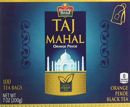 Brooke Bond Taj Mahal Tea (100 tea bags), 7 oz Brooke Bond Taj Mahal Tea (100 tea bags), 7 oz