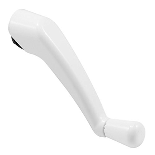White Folding Roto-Drive Crank Handle