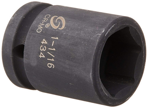 Sunex 0434 3/4-Inch Drive 1-1/16-Inch Impact Socket