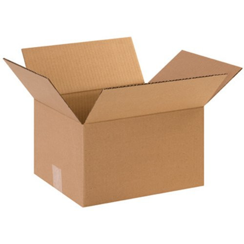 Aviditi 12107 Corrugated Box, 12" Length x 10" Width x 7" Height, Kraft (Bundle of 25)