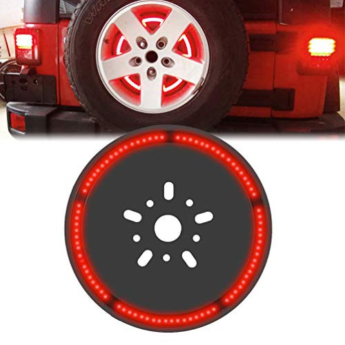 Spare Tire 3rd Third Brake Light Lamp for Jeep Wrangler JK TJ LJ YJ CJ 1997-2017