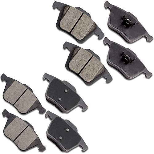 OCPTY Ceramic Brakes Pads, Quick Stop Front Rear Brake Pad fit for 2003 2004 2005 2006 2007 2008 2009 2010 2011 2012 2013 2014 Volvo XC90 OCPTY Ceramic Brakes Pads, Quick Stop Front Rear Brake Pad fit for 2003 2004 2005 2006 2007 2008 2009 2010 2011 2012 2013 2014 Volvo XC90