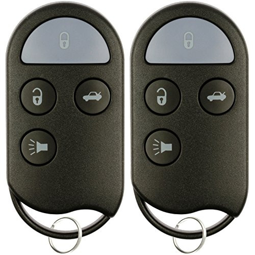 KeylessOption Keyless Entry Remote Car Key Fob Alarm for 1995-1999 Nissan Maxima Infiniti I30 (A269ZJA078) Pack of 2