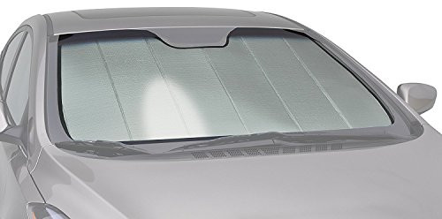 Intro-Tech HD-91A-P Silver Custom Fit Premium Folding Windshield Sunshade for Select Honda Civic Models, w/Sensor