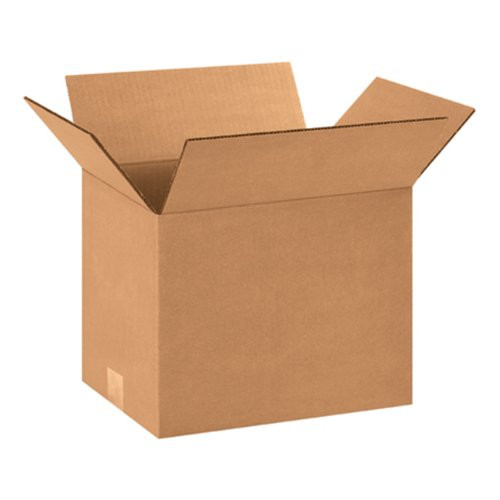 Aviditi 1299R Corrugated Box, 12-1/4" Length x 9-1/4" Width x 9" Height, Kraft (Bundle of 25)