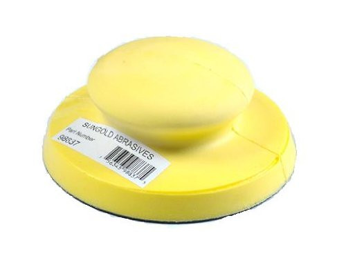 Sungold Abrasives 98837 Hand Sanding Block for 5-Inch PSA-Stick-on Discs