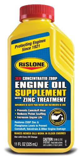 Rislone 4405-6PK Engine Oil Supplement Concentrate with Zinc Treatment - 11 oz, (Pack of 6)
