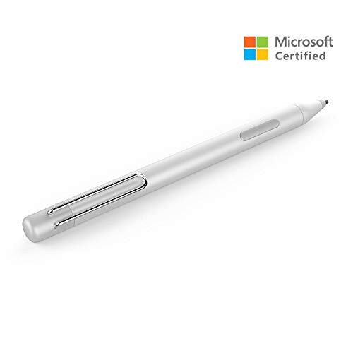 Surface Pen, Microsoft Surface pro 6 Pen with 1024 Levels of Pressure Sensitivity and Aluminum Body for Microsoft Surface Laptop 2, Surface Pro 5, Surface Go, Surface Book 2 (Platinum)