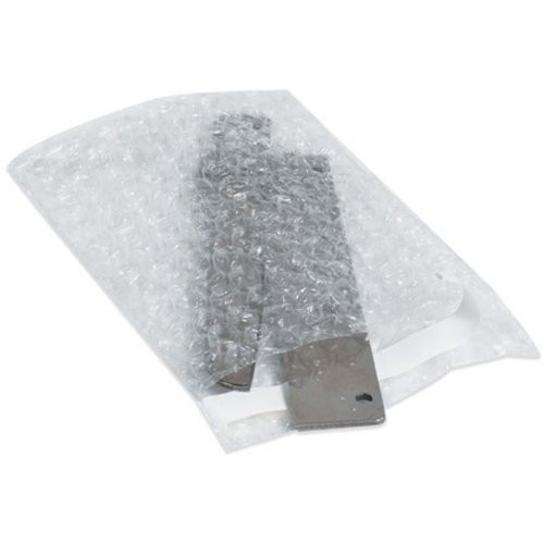 Aviditi BOBSC0811 Polyethylene Self-Seal Bubble Pouch, 11-1/2" Length x 8" Width, Clear (Case of 100)