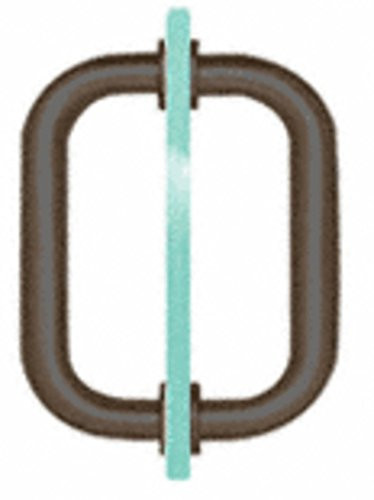 CRL 6" Oil Rubbed Bronze (BM Series) Tubular Back-To-Back Pull Handle