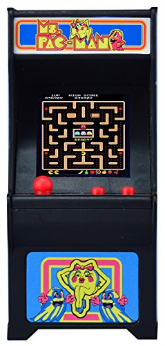 Tiny Arcade Ms. Pac-Man Miniature Arcade Game