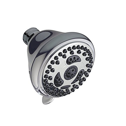 Waterpik NSC-623EFH Commercial Lodging 6-Mode Ecoflow Low Flow Fixed Mount Hotel Shower head, Pack of 6, Chrome