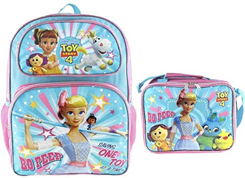 Toy Story 4 Bo Peep 16" Backpack and Matching Insulated Lunch Bag