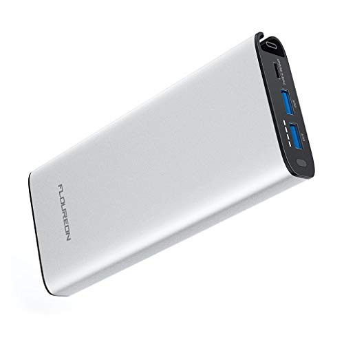 FLOUREON 18W USB-C Power Delivery Power Bank 20100mAh 18W PD Portable Charger Quick Charge 3.0, Input & Output Type C for USB-C Air/iPad Pro 2018, Nintendo Switch, iPhone Xs/X / 8, Galaxy S9 and More FLOUREON 18W USB-C Power Delivery Power Bank 20100mAh 18W PD Portable Charger Quick Charge 3.0, Input & Output Type C for USB-C Air/iPad Pro 2018, Nintendo Switch, iPhone Xs/X / 8, Galaxy S9 and More