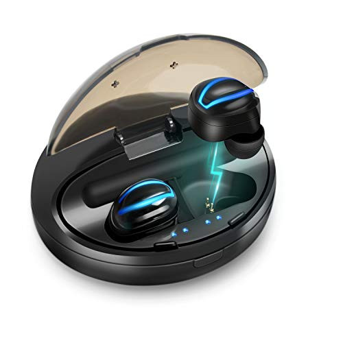 Wireless Earbuds, Cshidworld Bluetooth Headphones 5.0 with 80H Cycle Playtime, Deep Bass HiFi Stereo Sound Earphones Bluetooth Headset IPX7 Waterproof with 2800mAh Charging Case for Sports Running Wireless Earbuds, Cshidworld Bluetooth Headphones 5.0 with 80H Cycle Playtime, Deep Bass HiFi Stereo Sound Earphones Bluetooth Headset IPX7 Waterproof with 2800mAh Charging Case for Sports Running