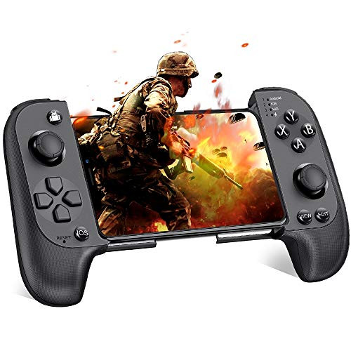 Mobile Controller, BEBONCOOl Mobile Game Controller for PUBG, Android Game Controller for Android/iOS/iPhone, Wireless Remote Controller Gamepad, Mobile Gaming Controller Supports Mobile Key Mapping