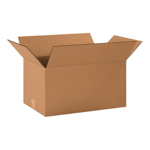 Aviditi 201210 Corrugated Box, 20" Length x 12" Width x 10" Height, Kraft (Bundle of 20)