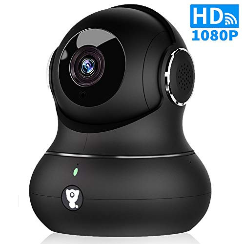 Wireless Indoor Home Security Camera - 1080P Littlelf Pet Camera IP WiFi Surveillance Baby Monitor with 2-Way Audio, Cloud Service, Night Vision, Remote Detect for iOS/Android